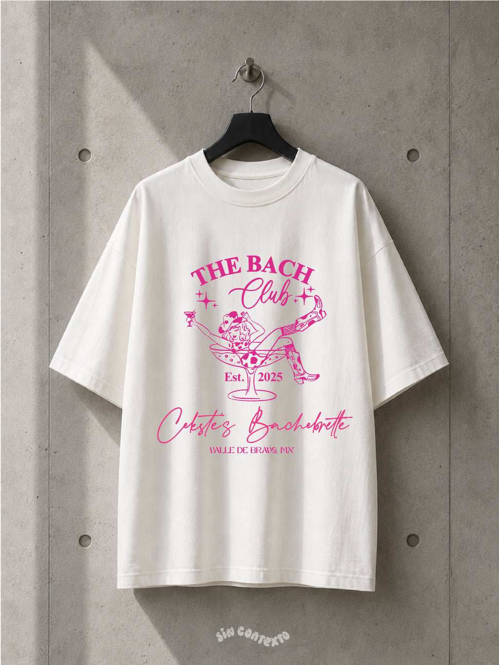 Playera 100% personalizada "Tu Evento"