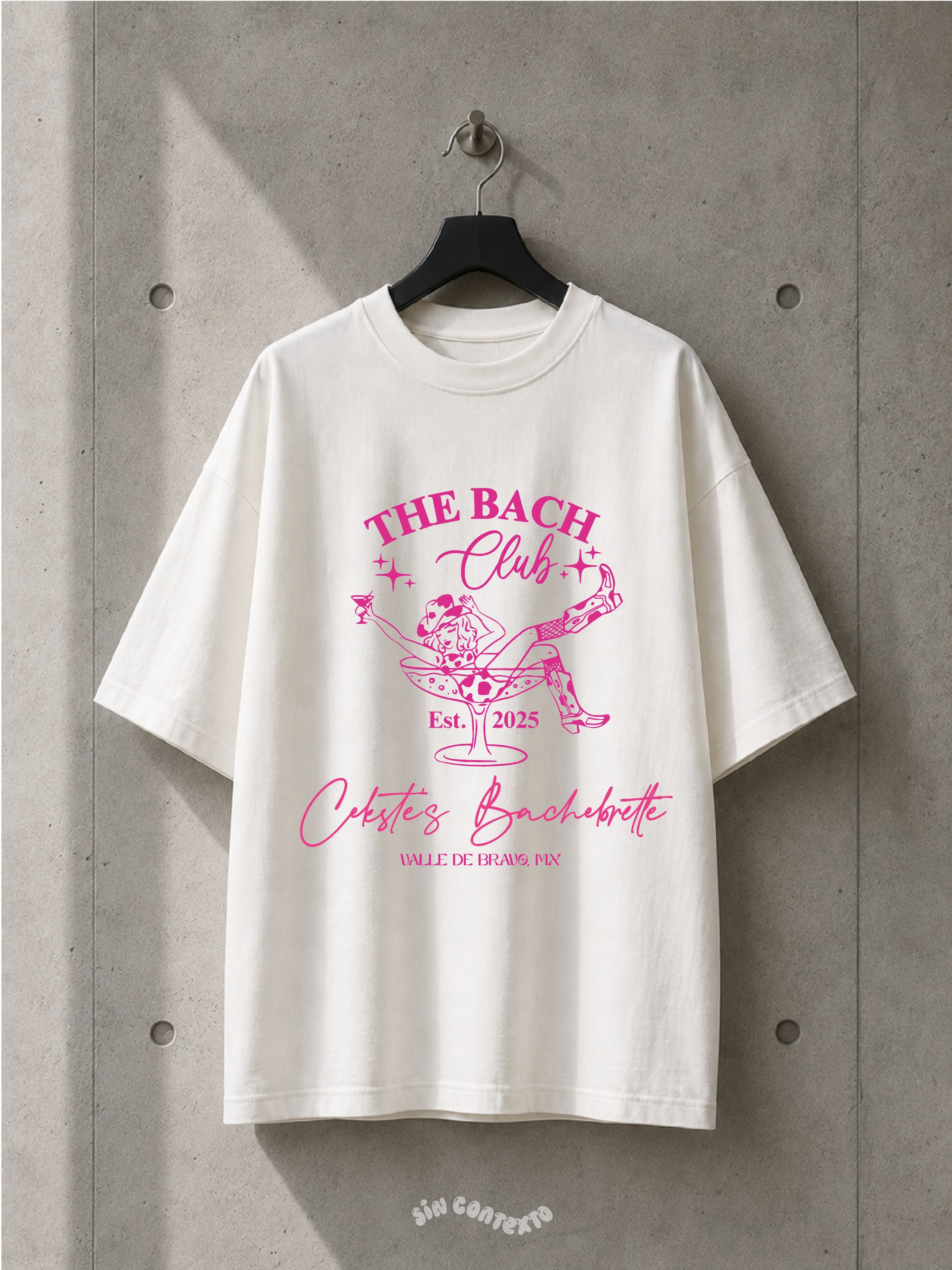 Playera 100% personalizada "Tu Evento"