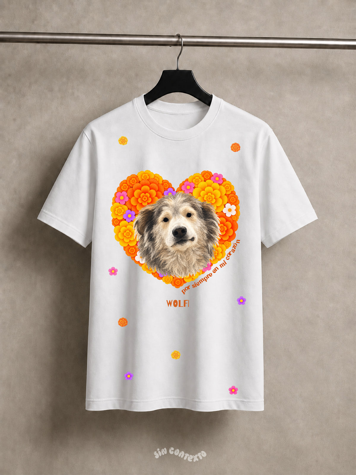 Playera Recuérdame 100% personalizada