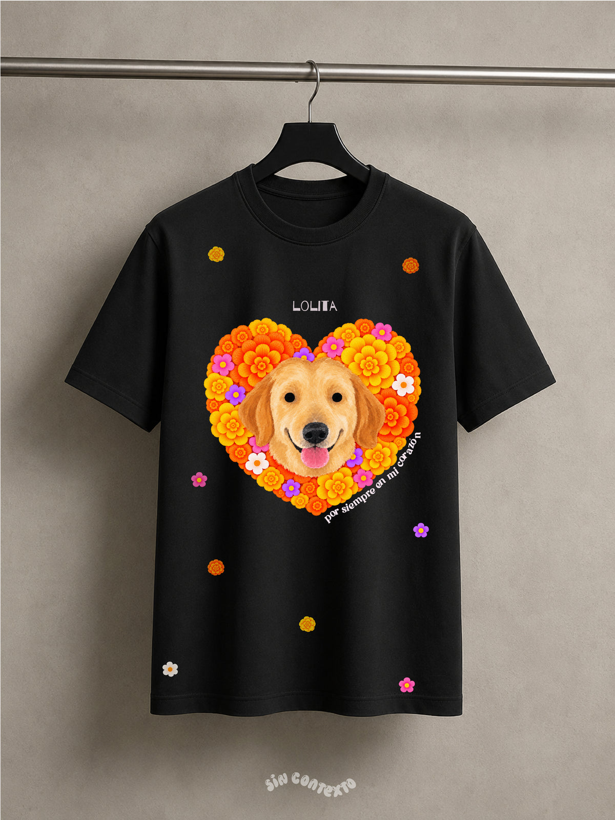 Playera Recuérdame 100% personalizada