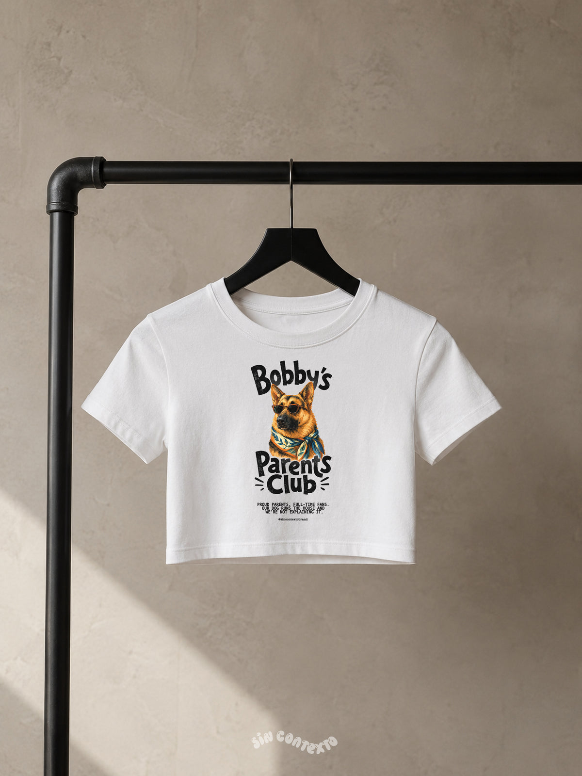 Playera Dog Parent's Club 100% personalizado