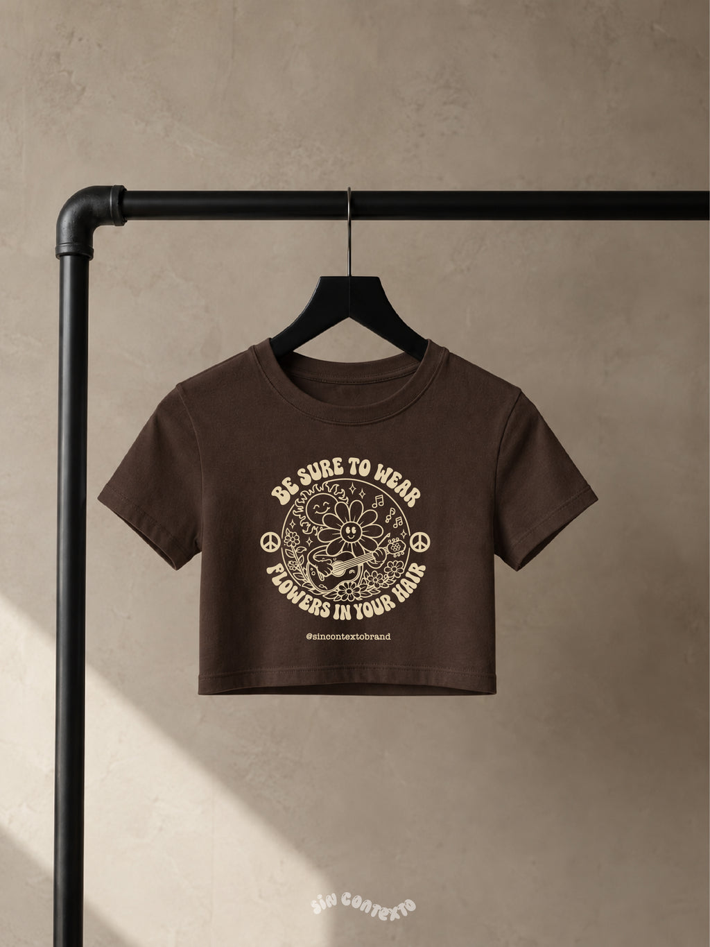 Playera Flowers in your hair