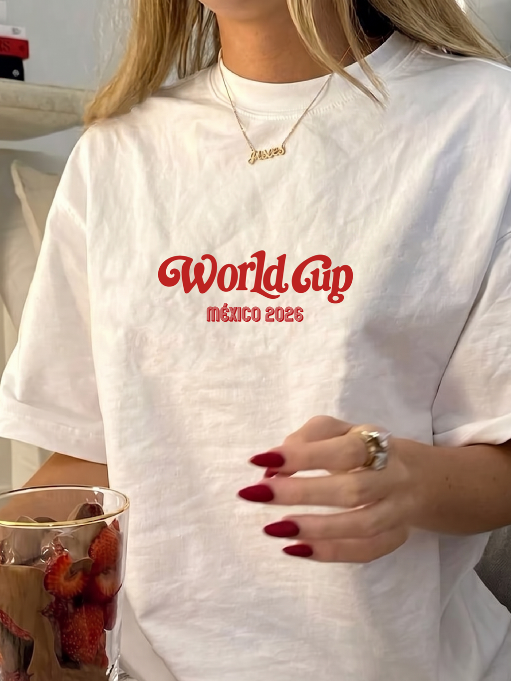 Playera Edición Mundial México 2026 Diseño "World Cup Girls..."