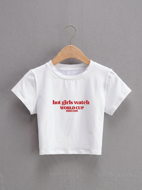 Playera Edición Mundial México 2026 Diseño "Hot Girls..."