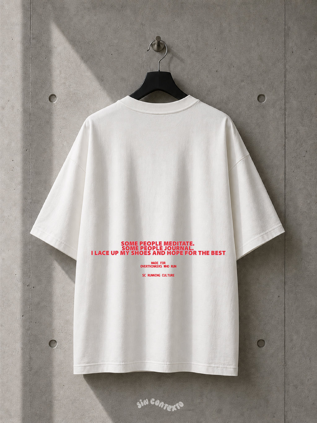 Playera I Thought Running