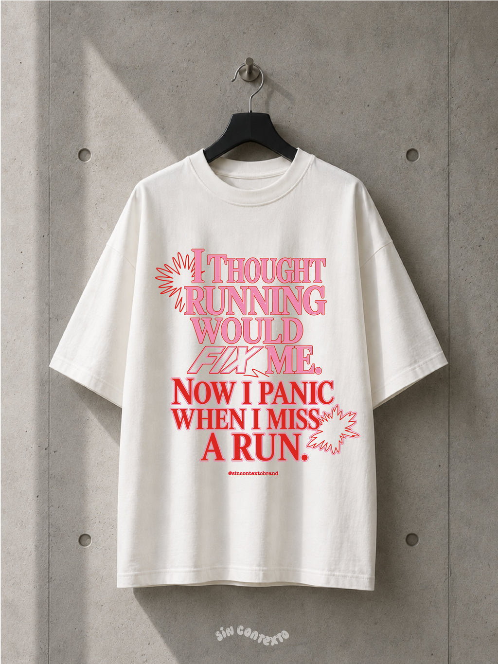 Playera I Thought Running