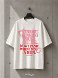 Playera I Thought Running