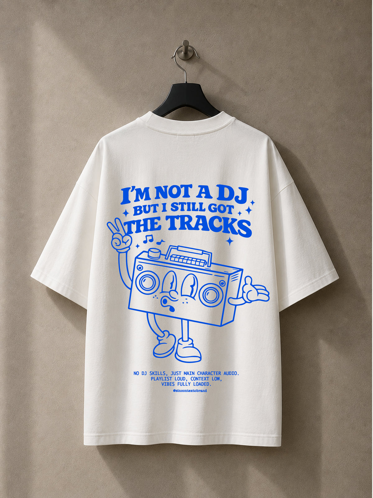Playera I am not a DJ