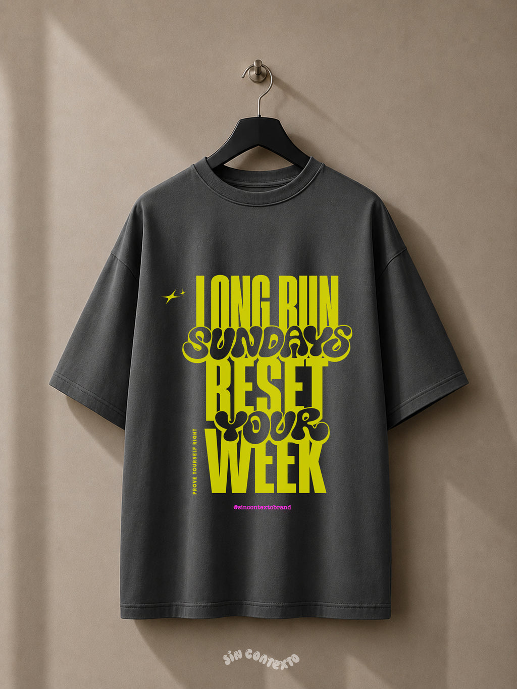 Playera Long Run Sunday