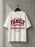 Playera 100% personalizada "Anuncio Familiar"