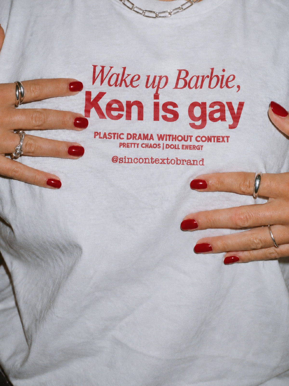 Playera Wake Up Barbie -SC