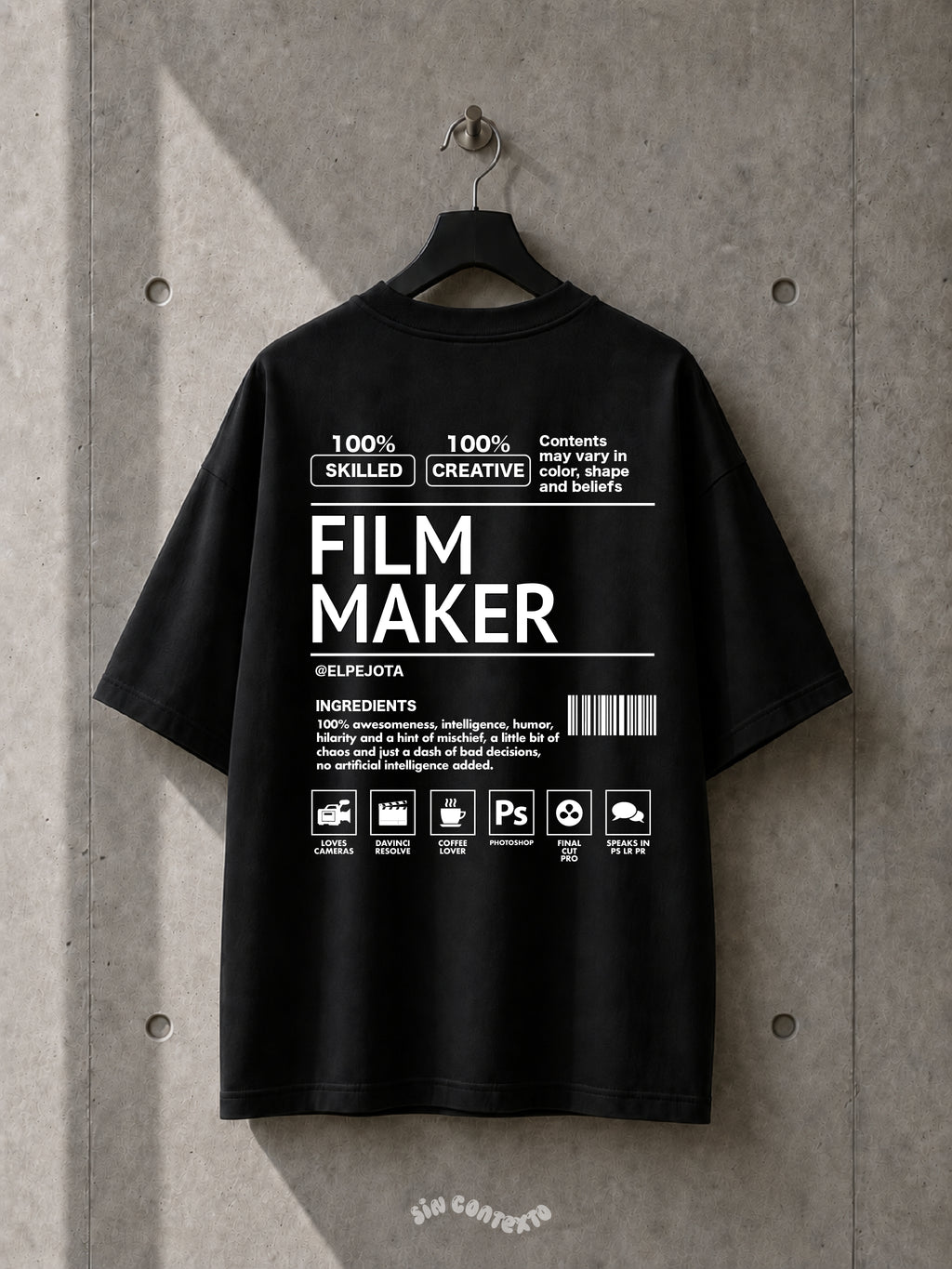 Playera 100% personalizada Tu "Marca"