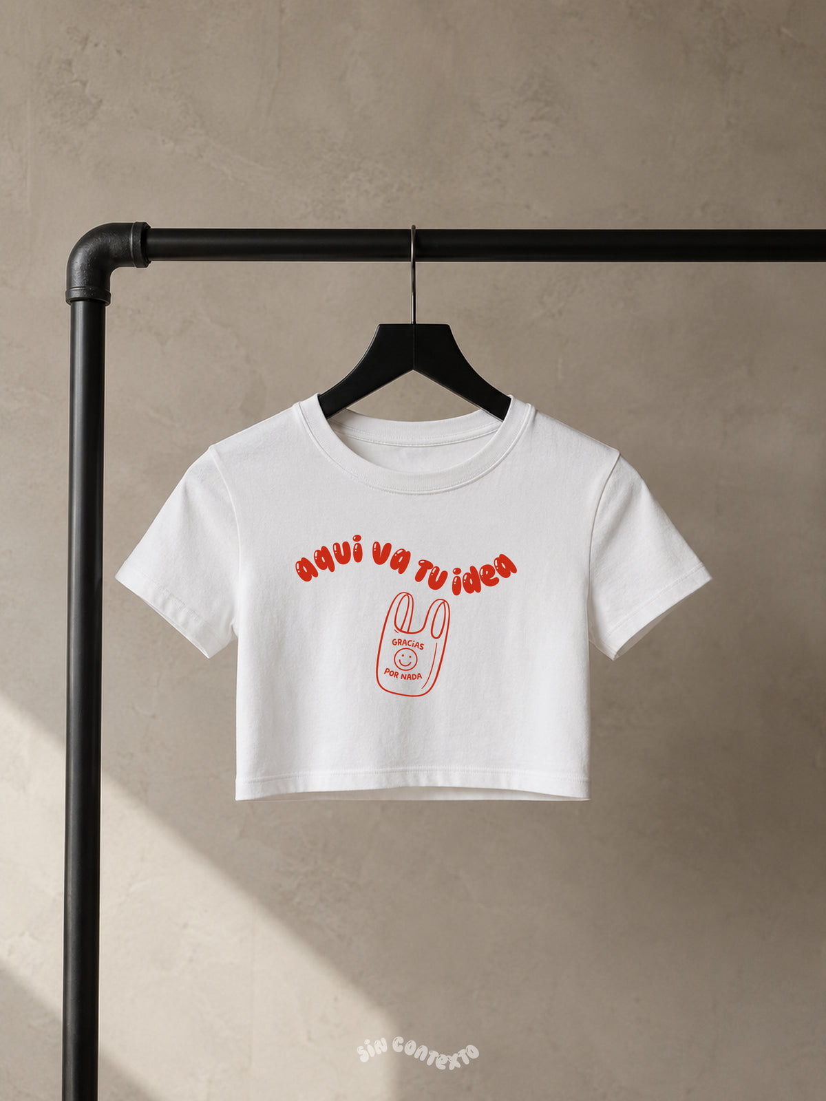 Playera 100% personalizada "Tu Evento"