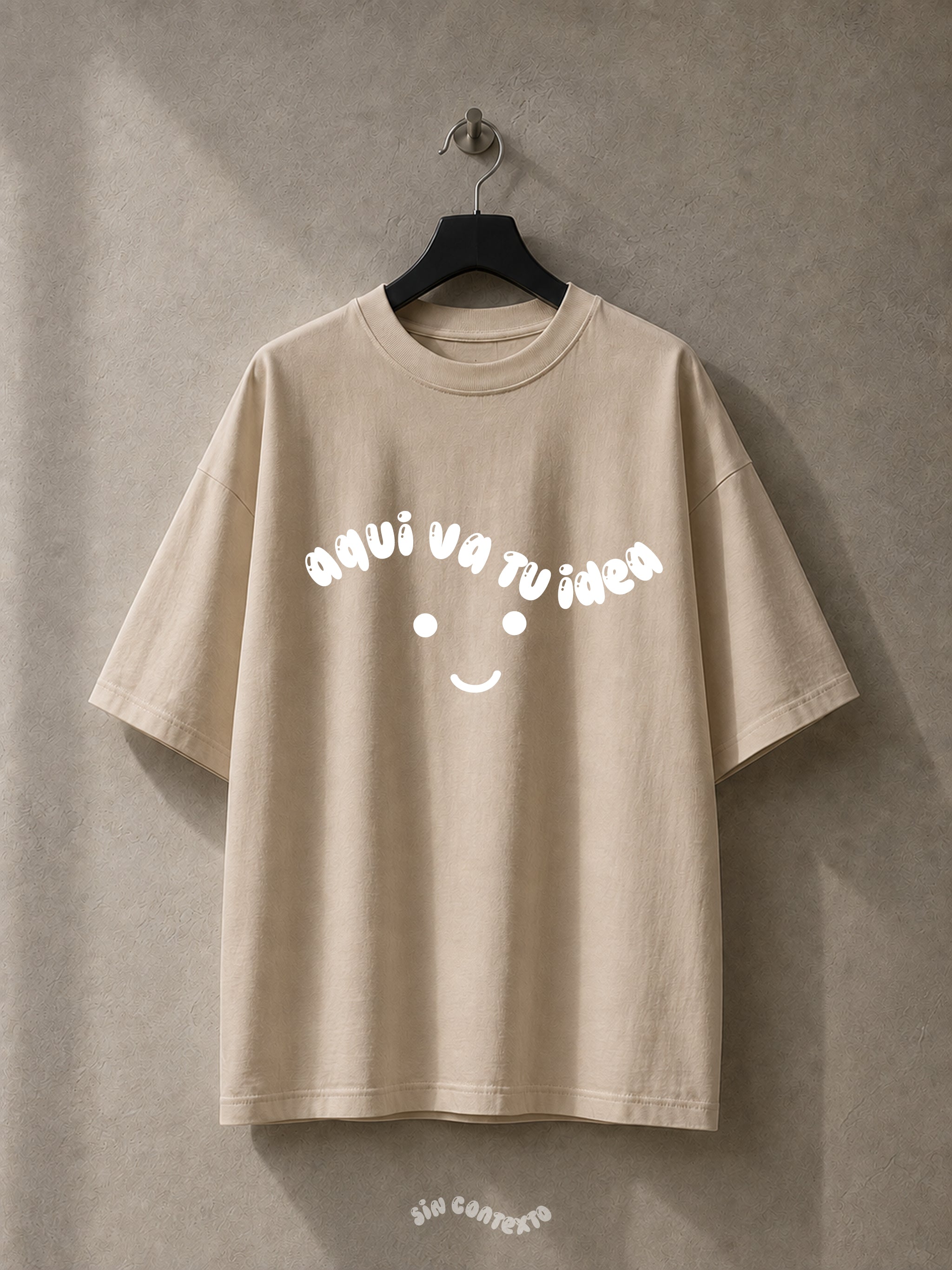 Playera 100% personalizada "Tu Evento"