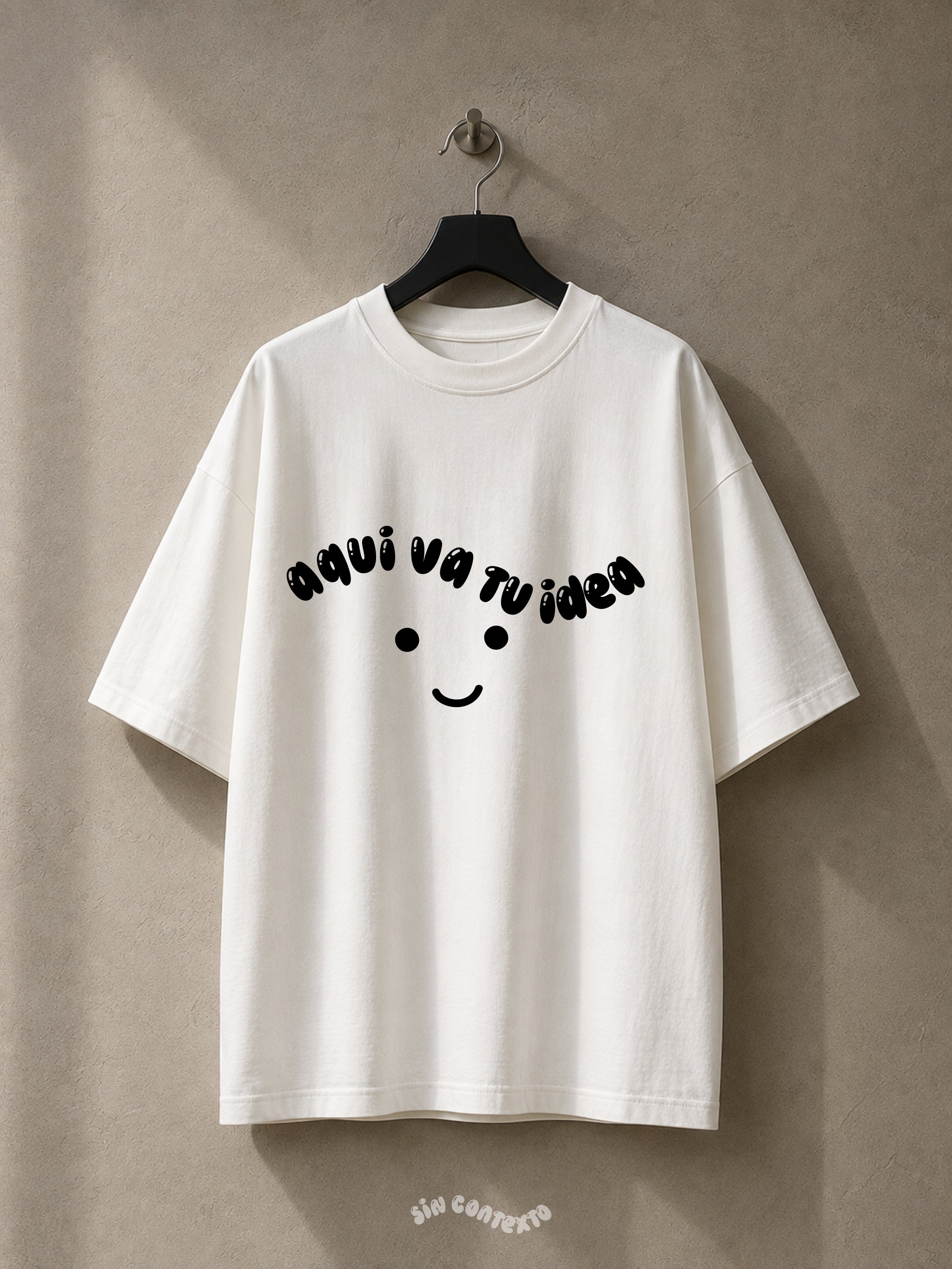 Playera 100% personalizada "Tu Crew"