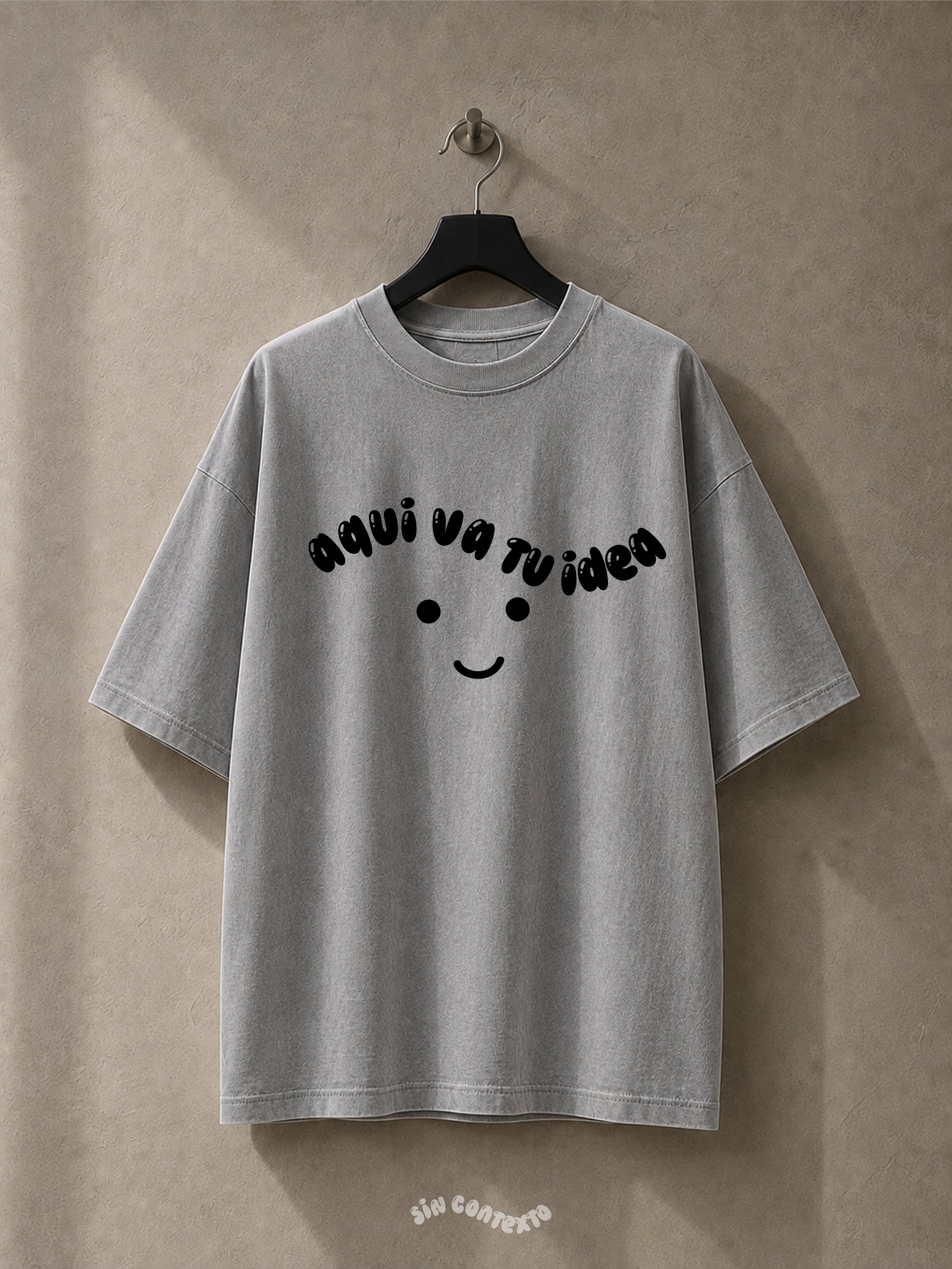 Playera 100% personalizada "Tu Evento"