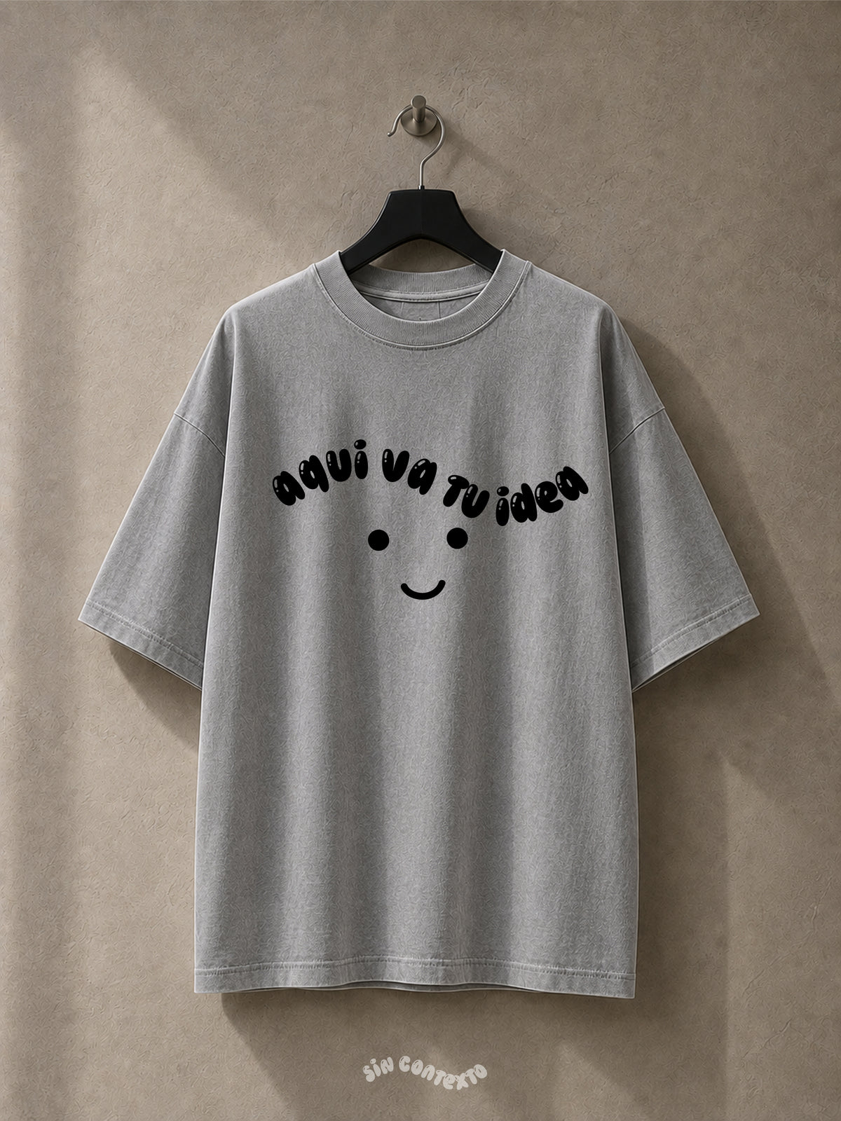 Playera 100% personalizada "Tu Crew"