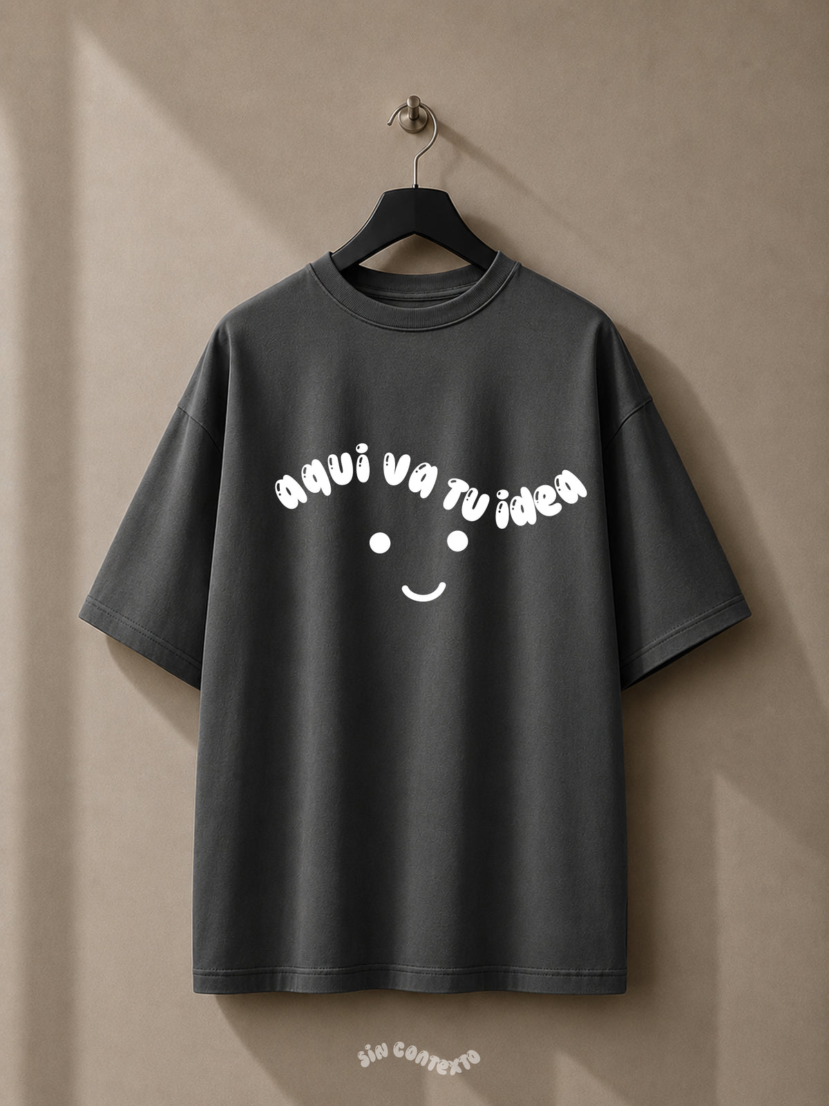 Playera 100% personalizada "Tu Evento"