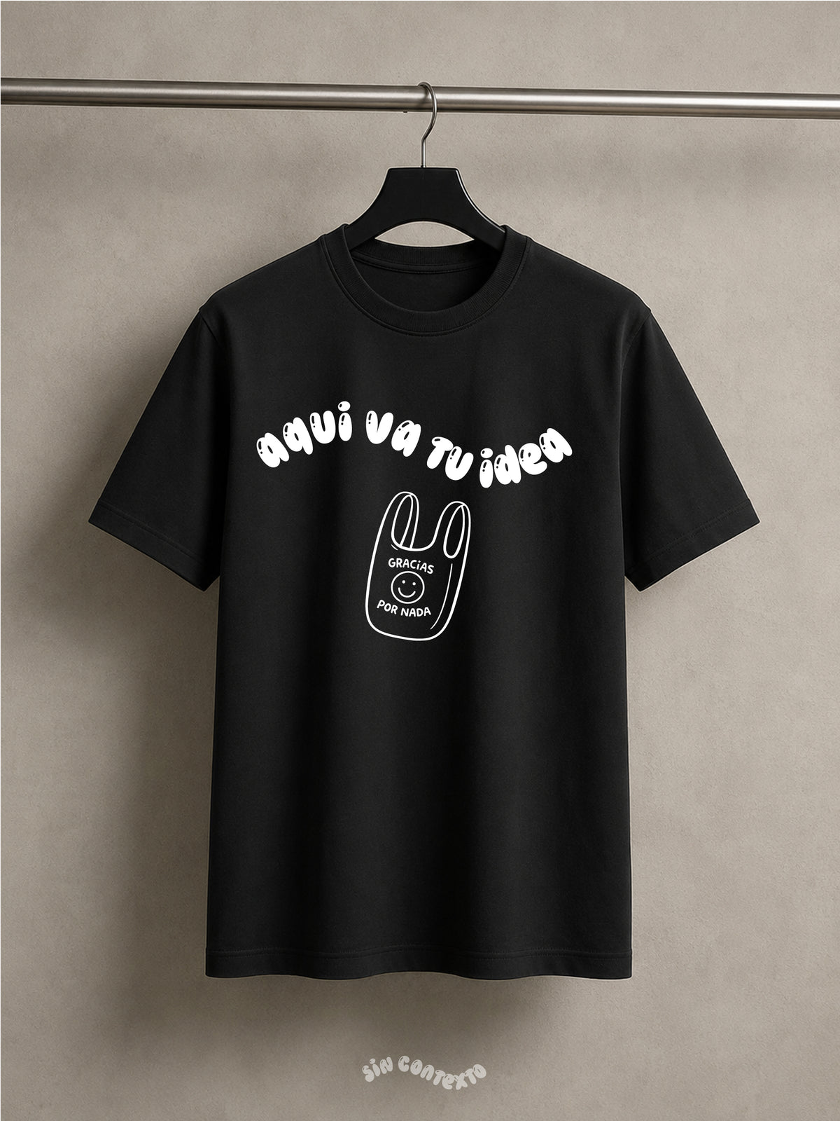 Playera 100% personalizada "Tu Evento"