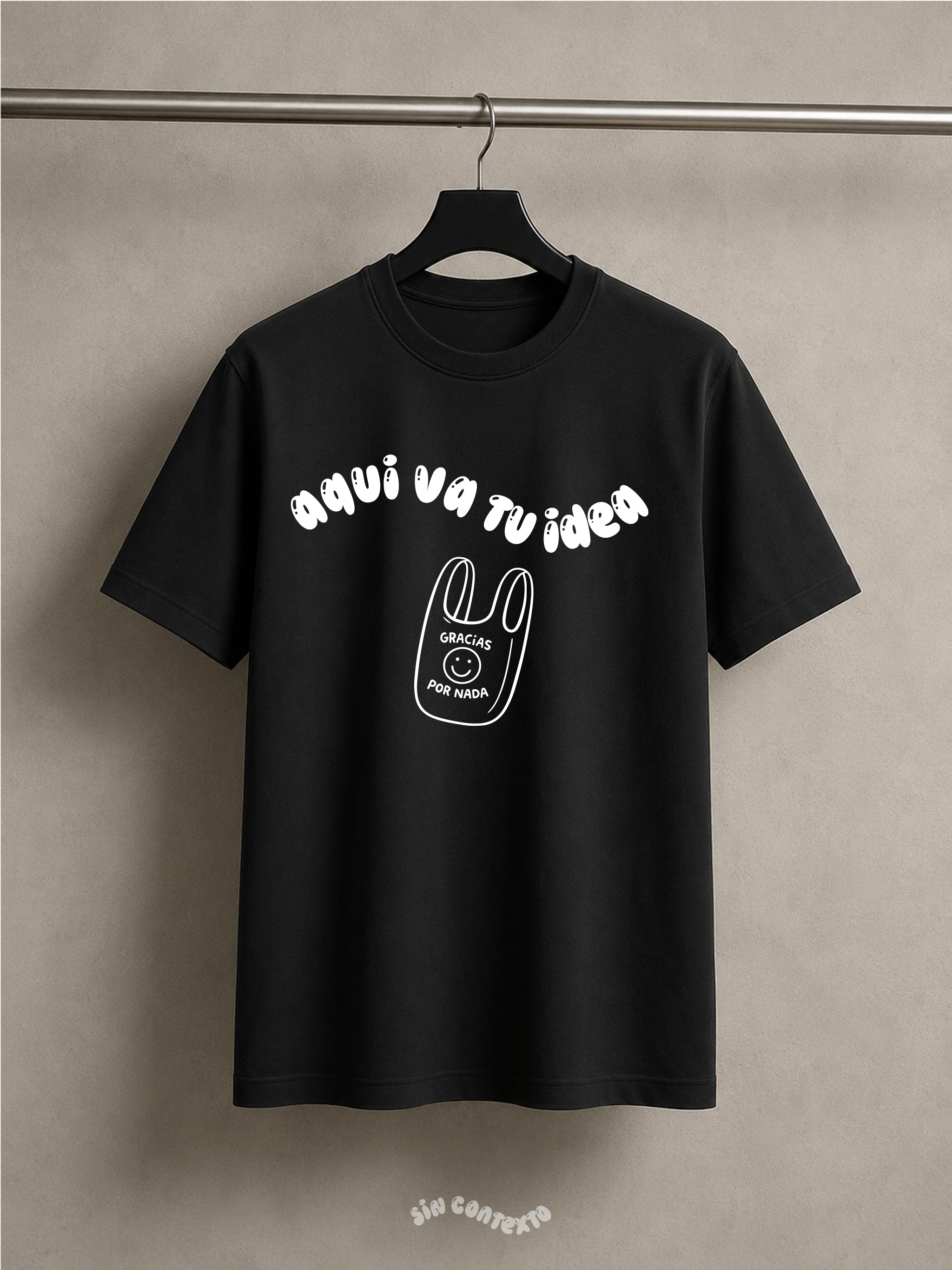 Playera 100% personalizada "Tu Crew"