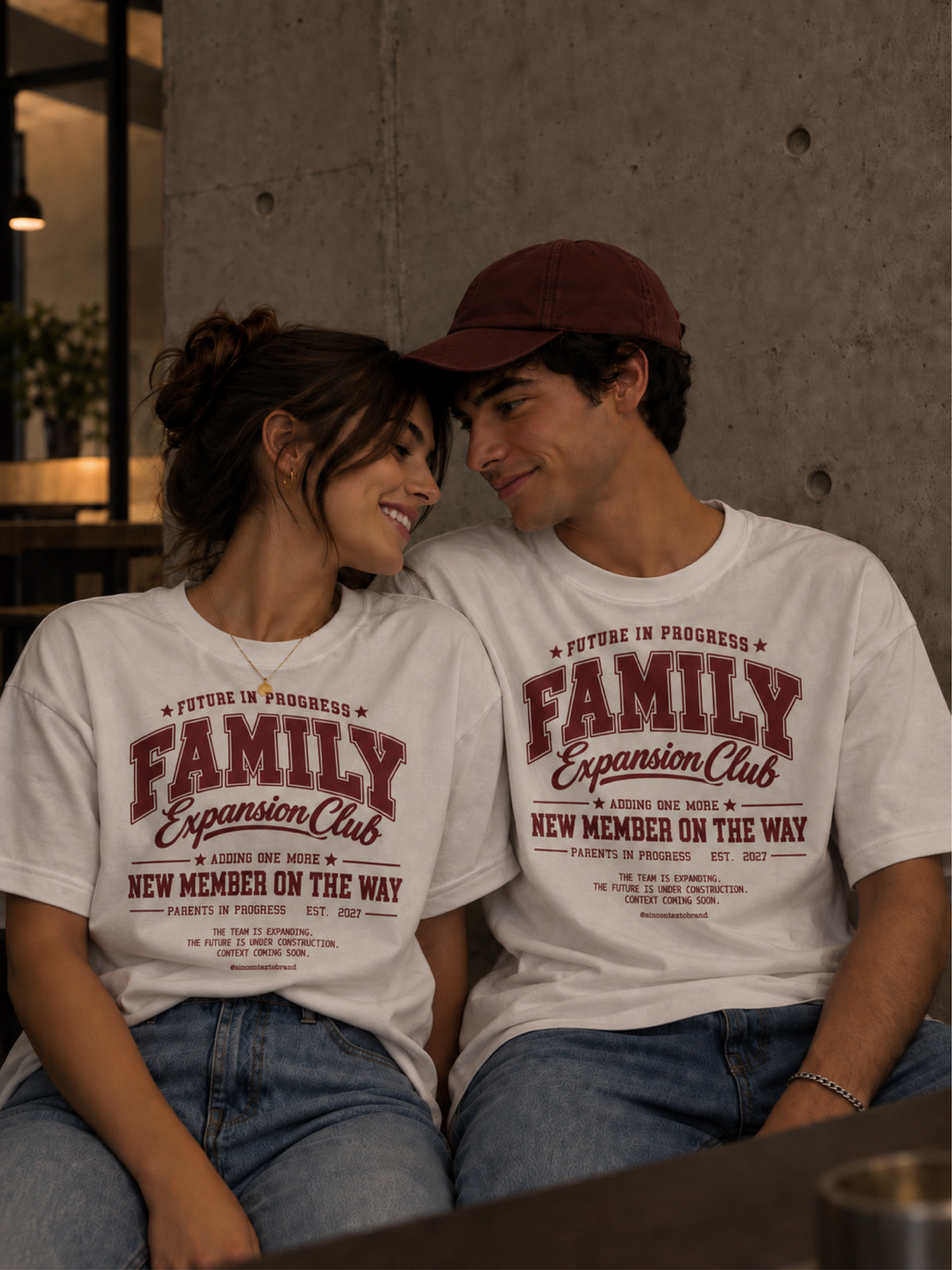 Playera 100% personalizada "Anuncio Familiar"