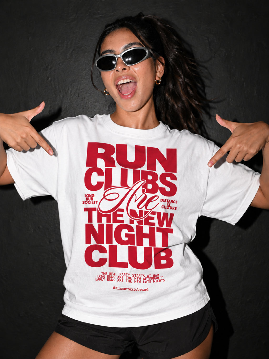Playera Run Club - Night Club