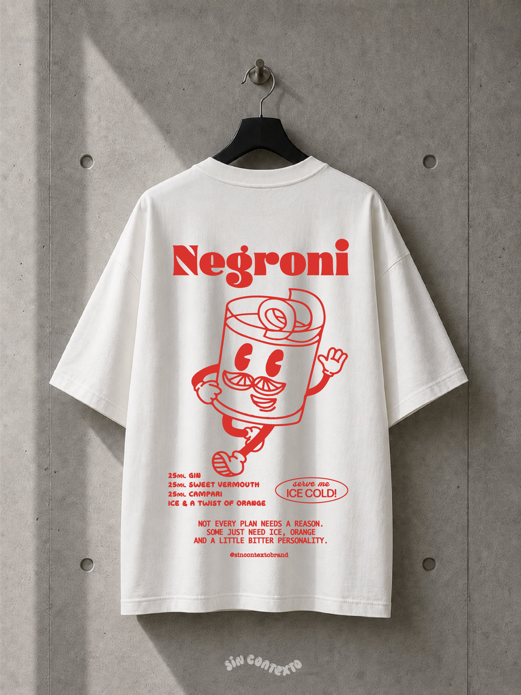 Playera Negroni