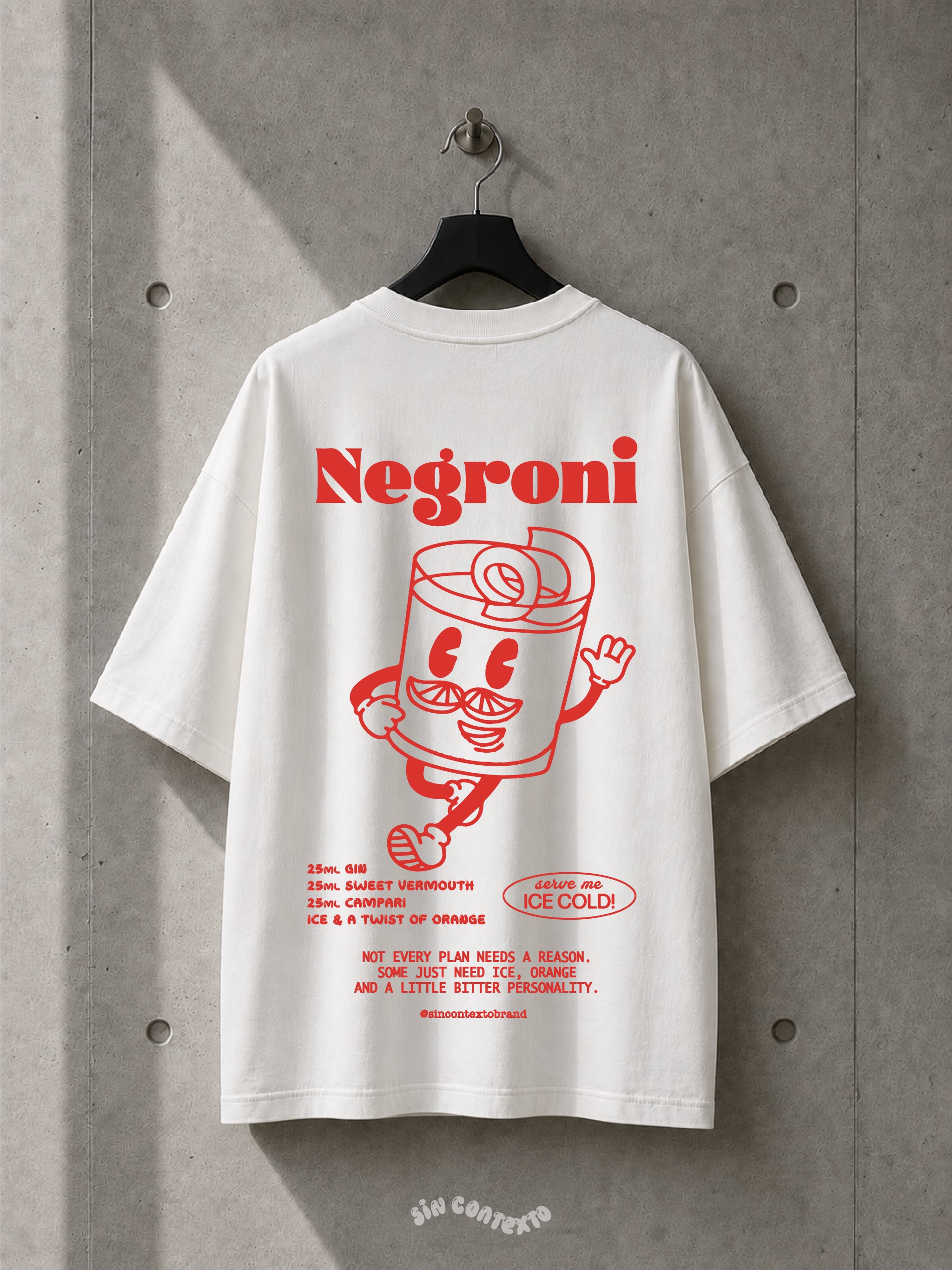 Playera Negroni