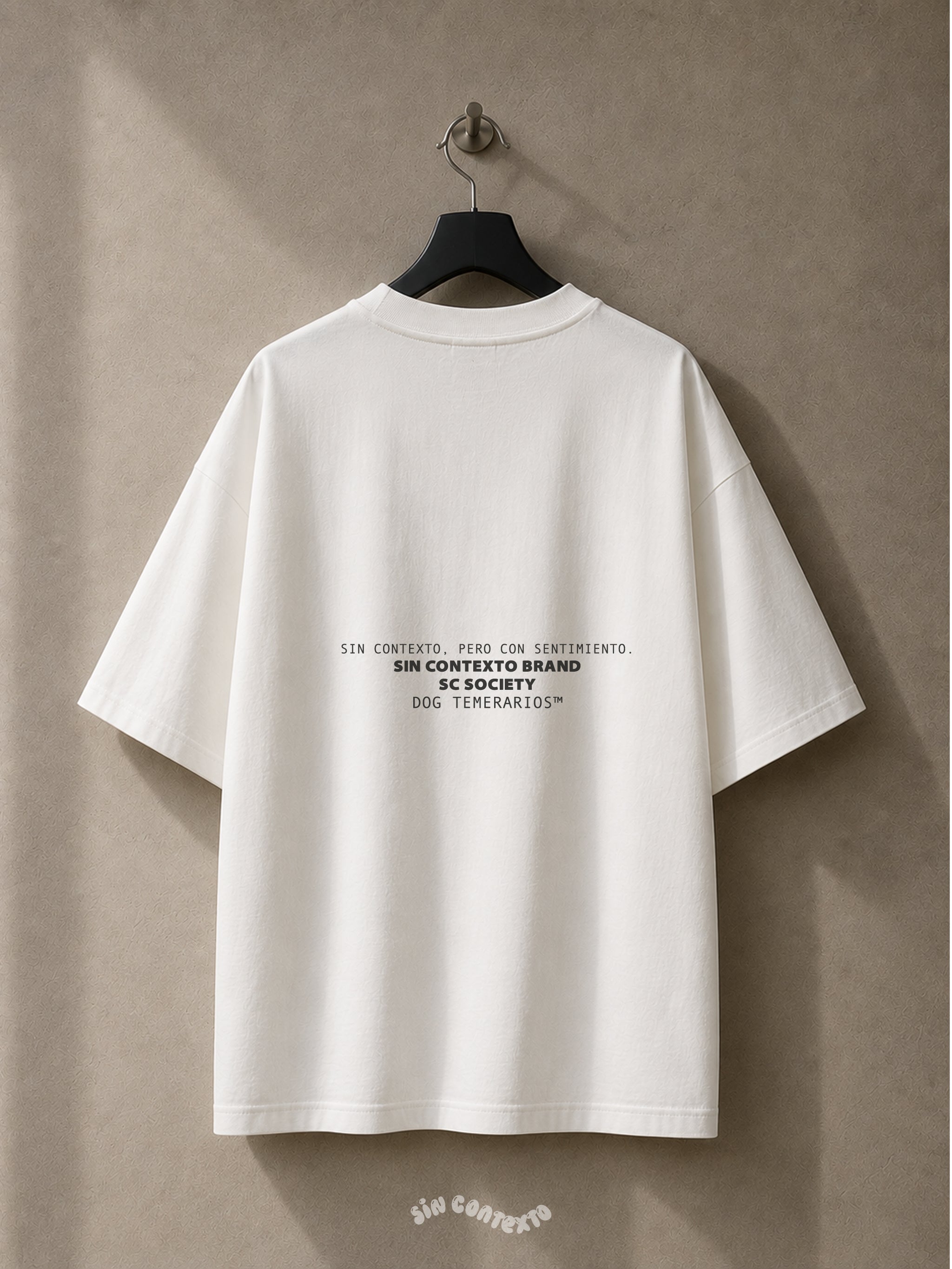 Playera Perrito Temerario 100% personalizado