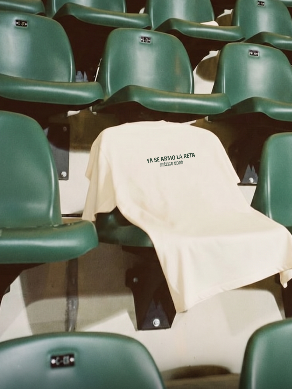 Playera Edición Mundial México 2026 Diseño Cancha