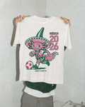 Playera Edición Mundial México 2026 Diseño Ajolote