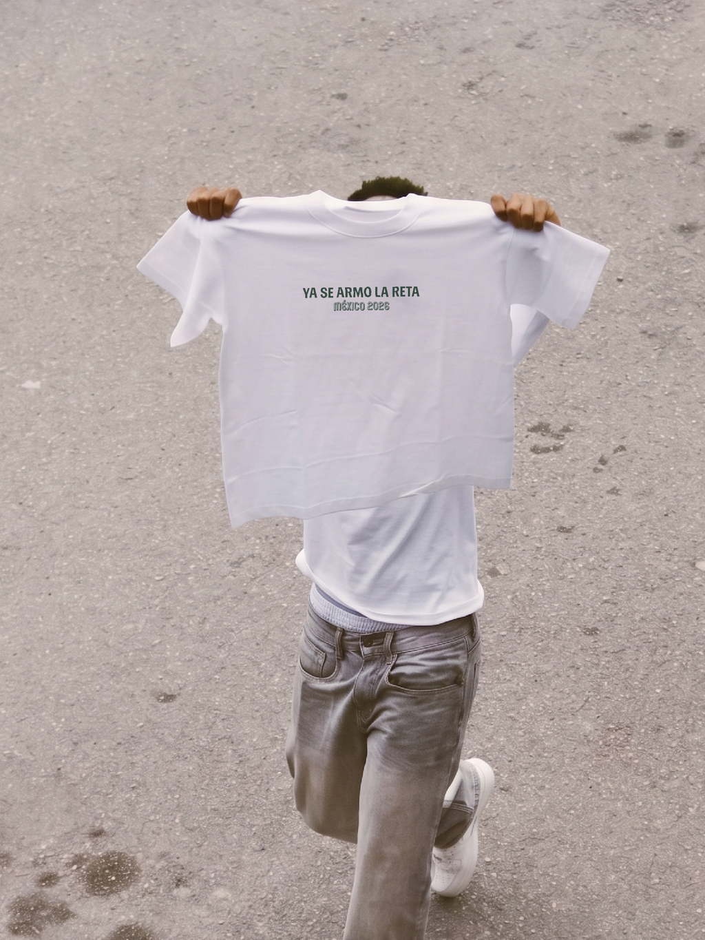 Playera Edición Mundial México 2026 Diseño Cancha