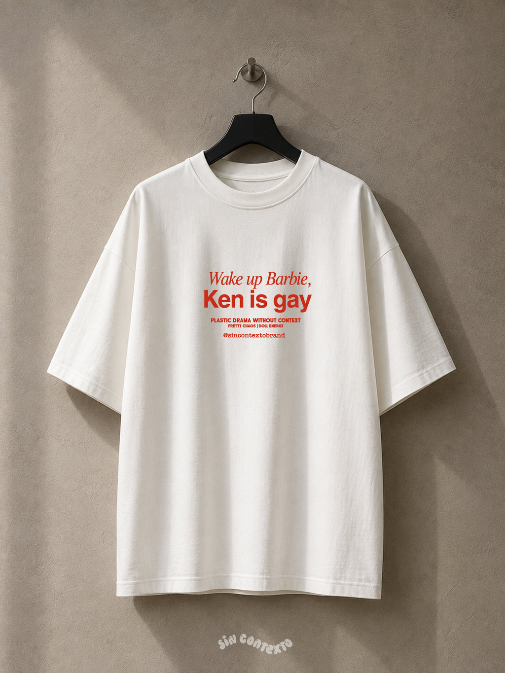 Playera Wake Up Barbie -SC