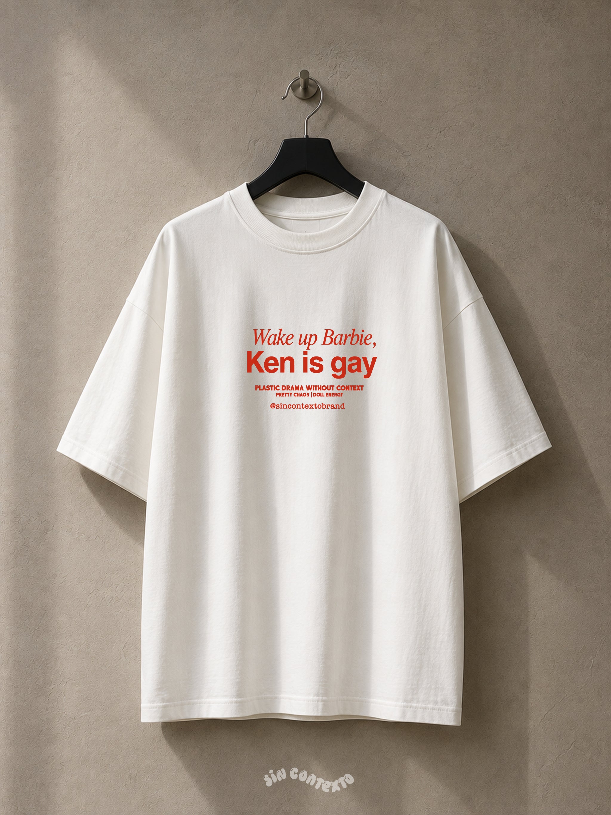 Playera Wake Up Barbie -SC