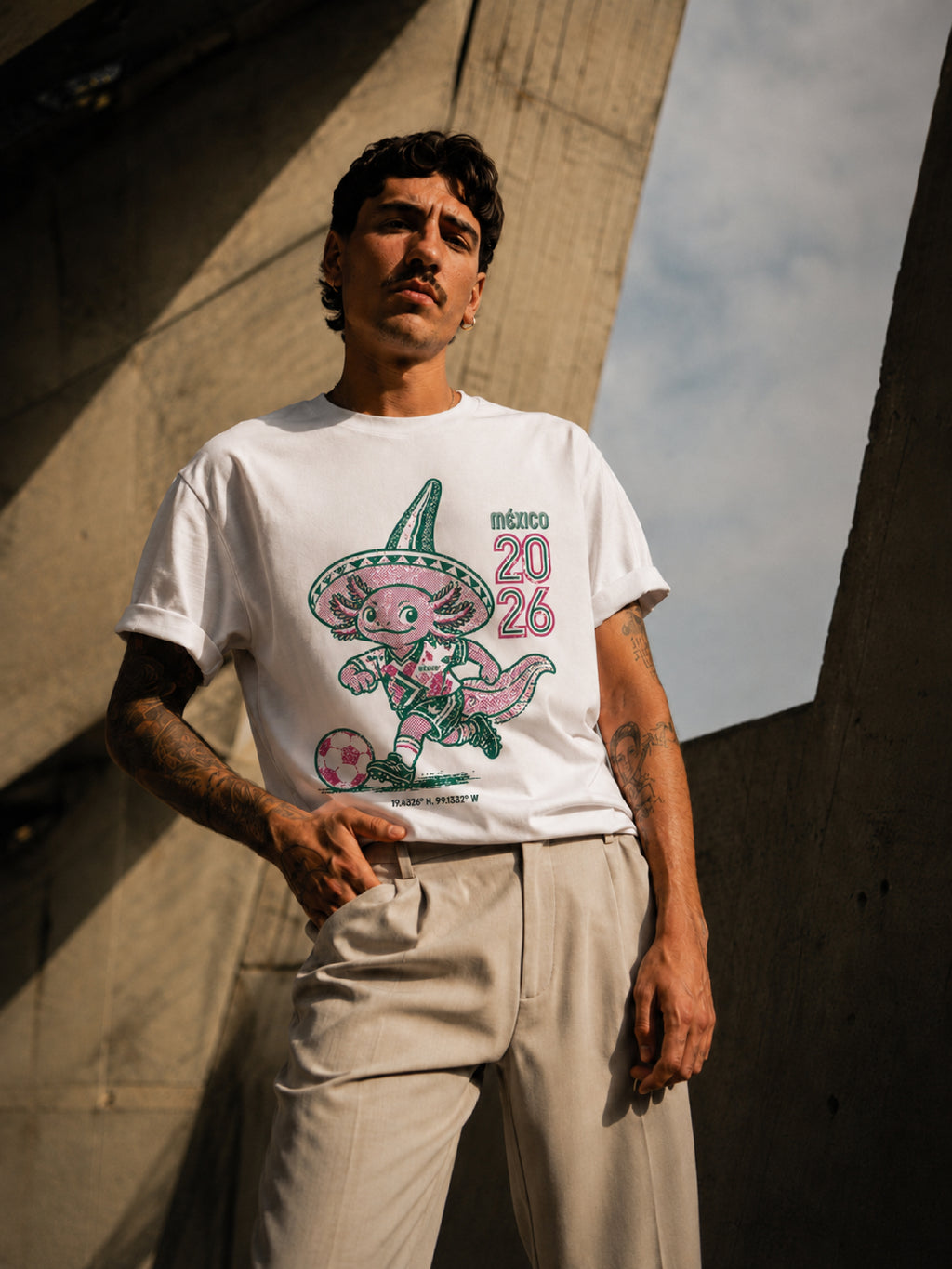 Playera Edición Mundial México 2026 "Personalizada"
