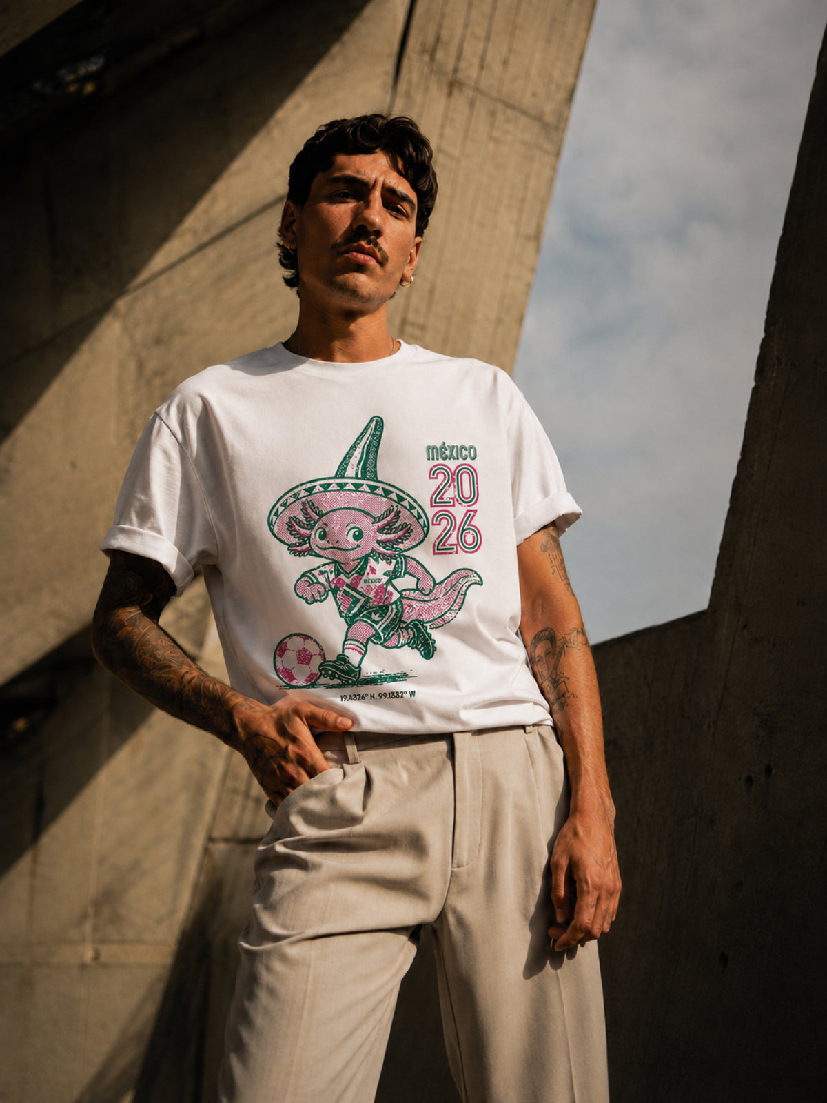 Playera Edición Mundial México 2026 "Personalizada"