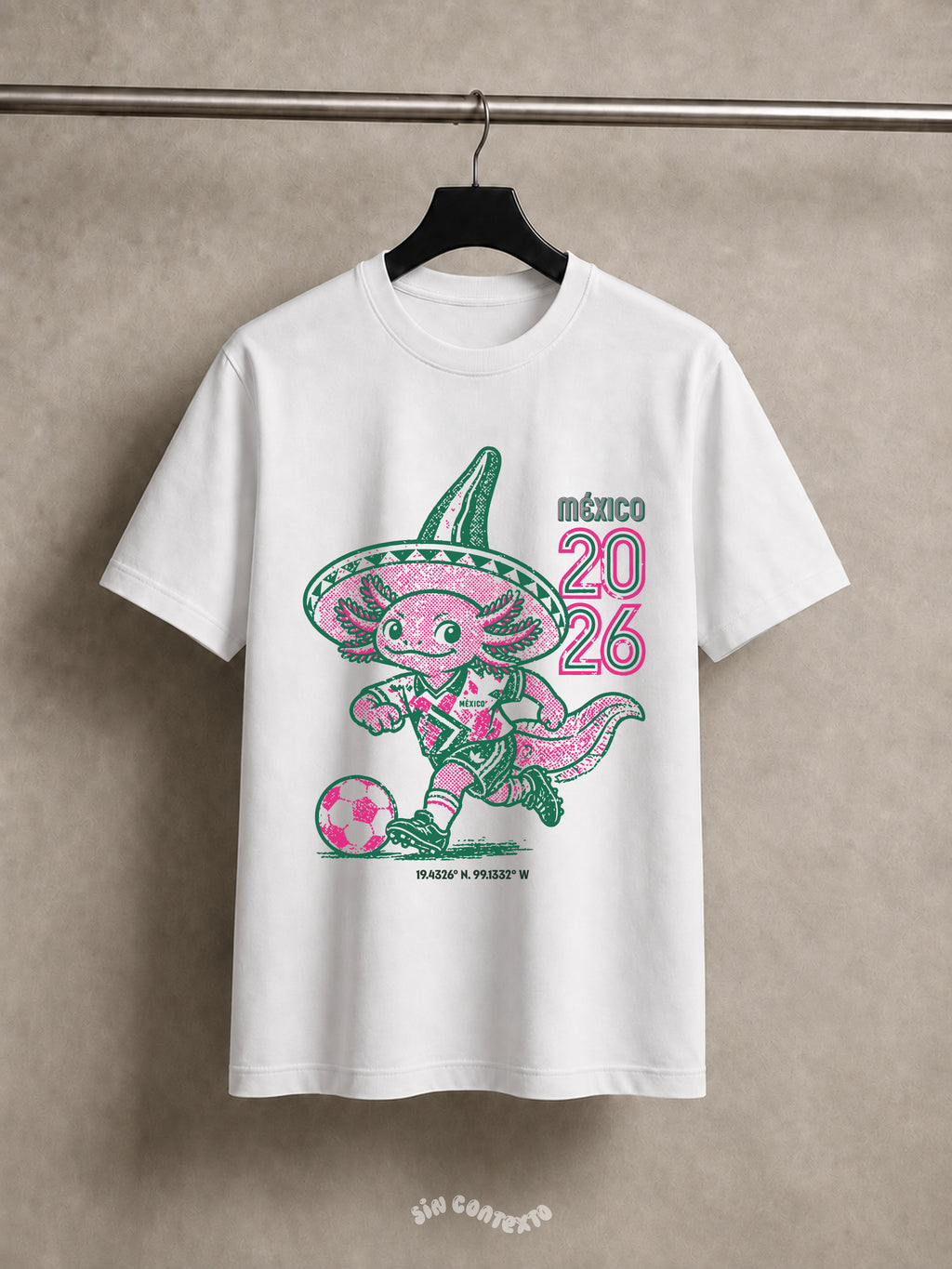 Playera Edición Mundial México 2026 "Personalizada"