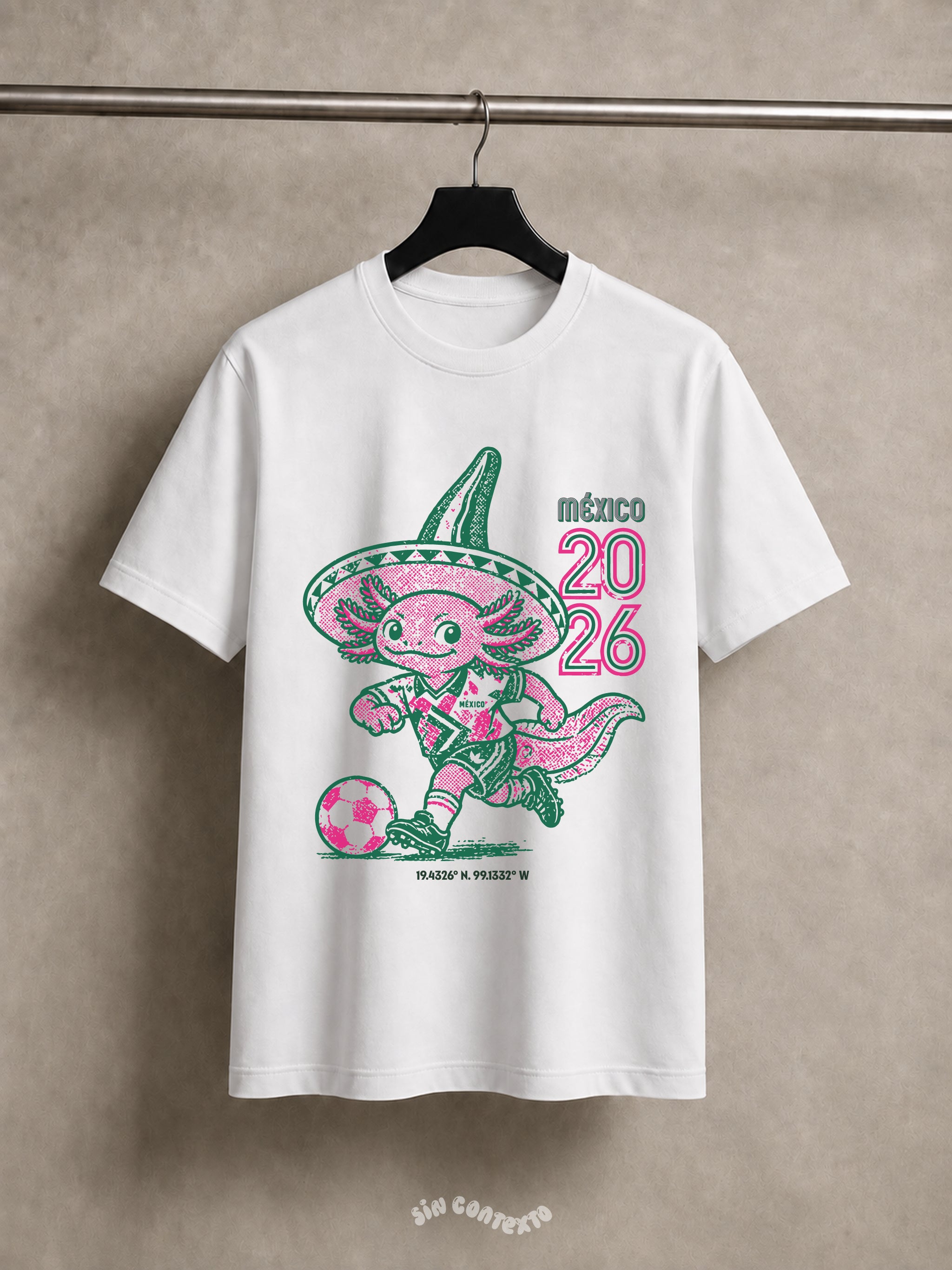 Playera Edición Mundial México 2026 "Personalizada"