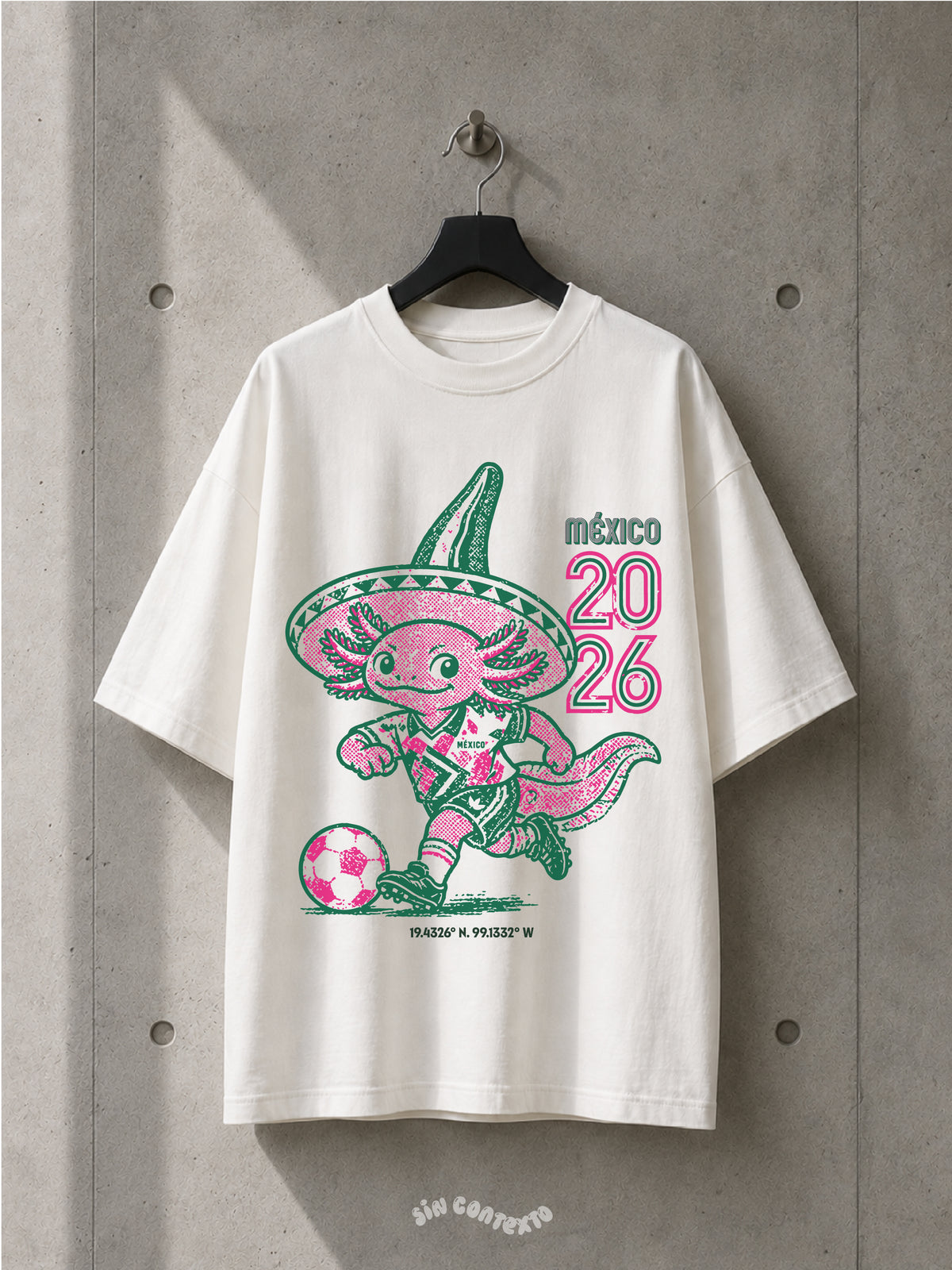 Playera Edición Mundial México 2026 "Personalizada"